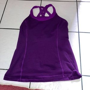 Lulu lemon tank top. Size 8